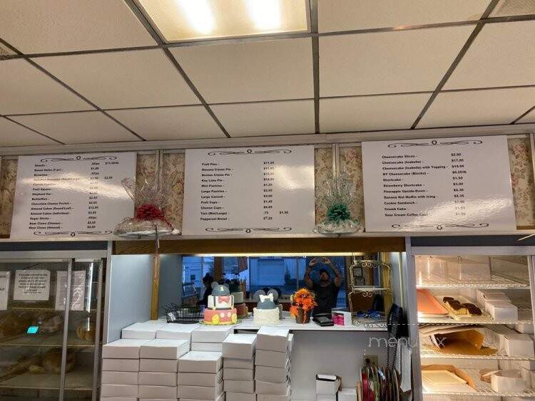 Terrigno's Bakery - Bridgeton, NJ menu_pic