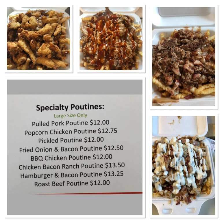 The Gilbert's Country Cafe - Feversham, ON menu_pic