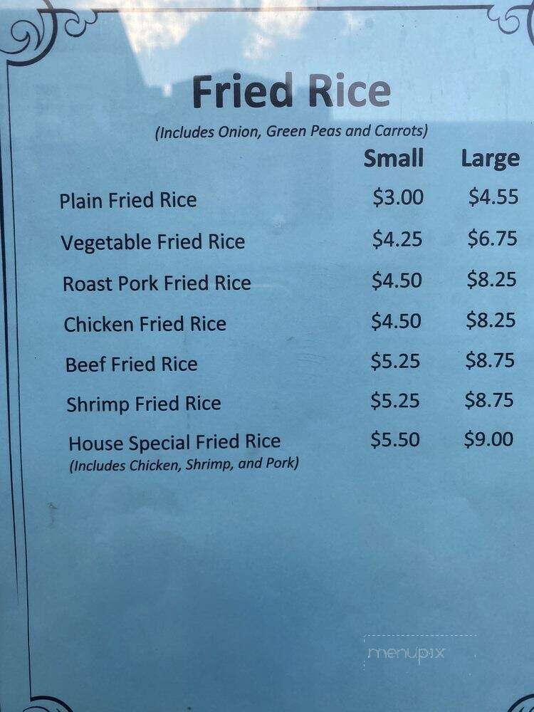 New China Wok - Mount Carmel, PA menu_pic
