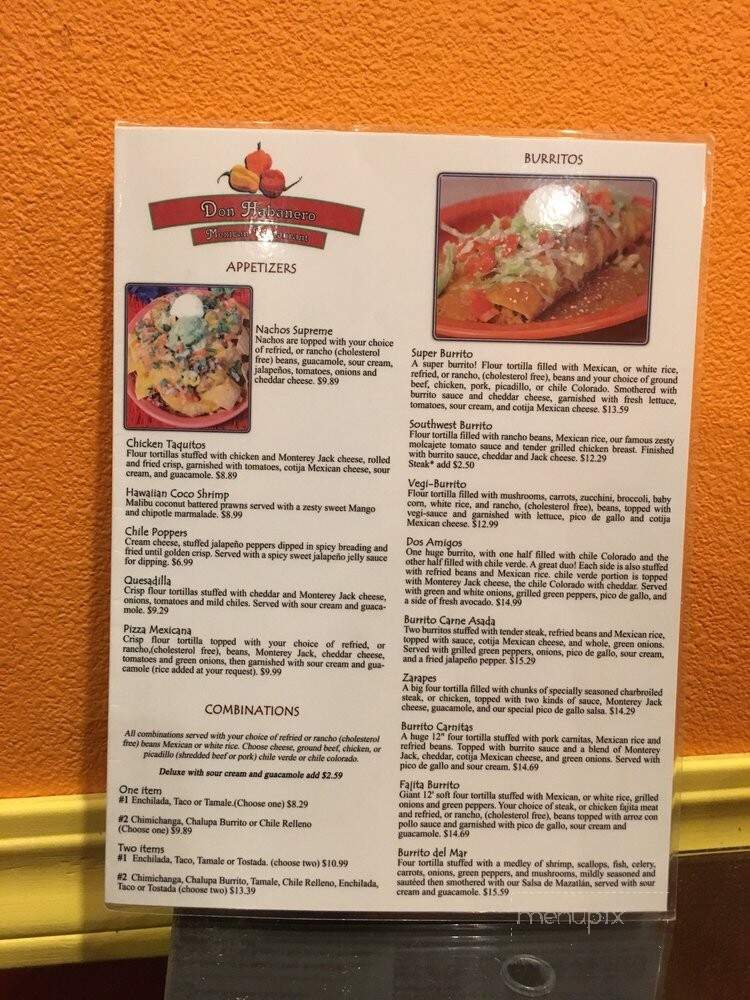 Don Habanero Mexican Restaurant - Colusa, CA