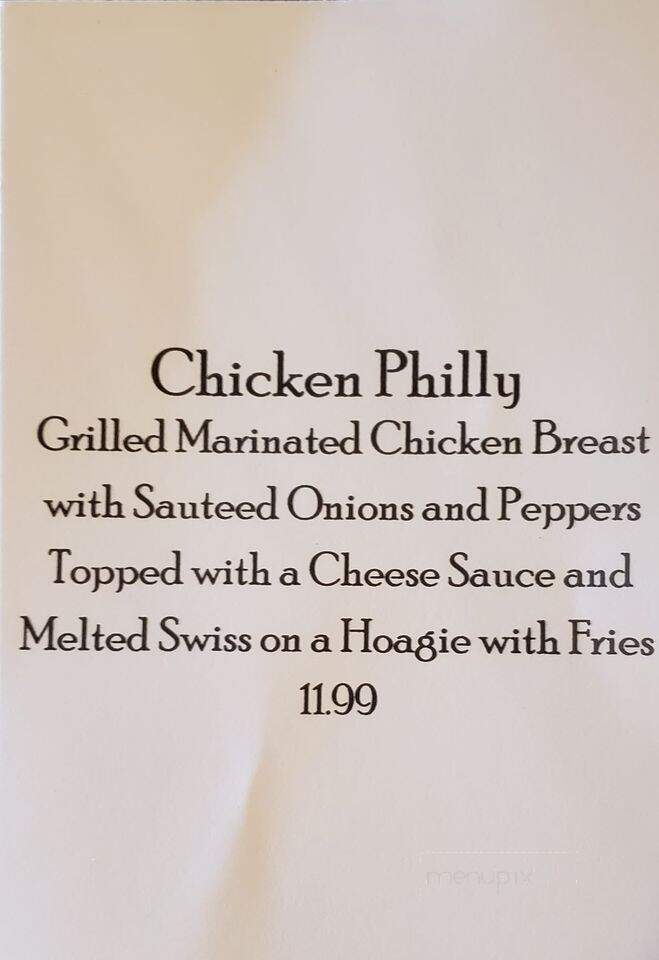 Fiddler Blues - Prosperity, SC menu_pic