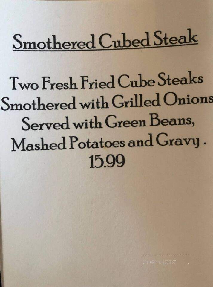 Fiddler Blues - Prosperity, SC menu_pic