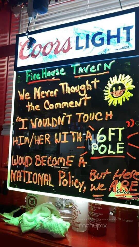The Firehouse Tavern - Wildwood, NJ menu_pic