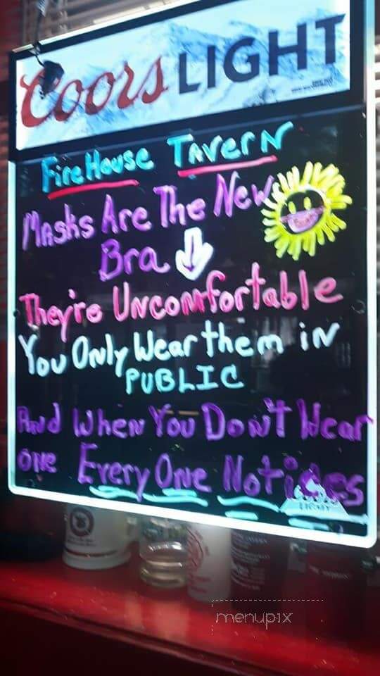The Firehouse Tavern - Wildwood, NJ menu_pic