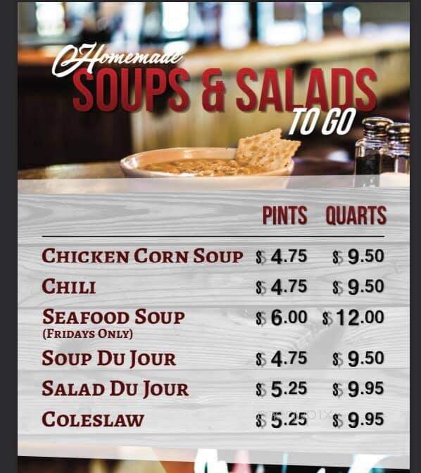 Moe's Bar & Grill - Mechanicsburg, PA menu_pic