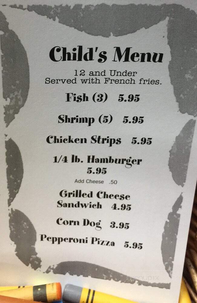 Back Roads - Slaughter, LA menu_pic
