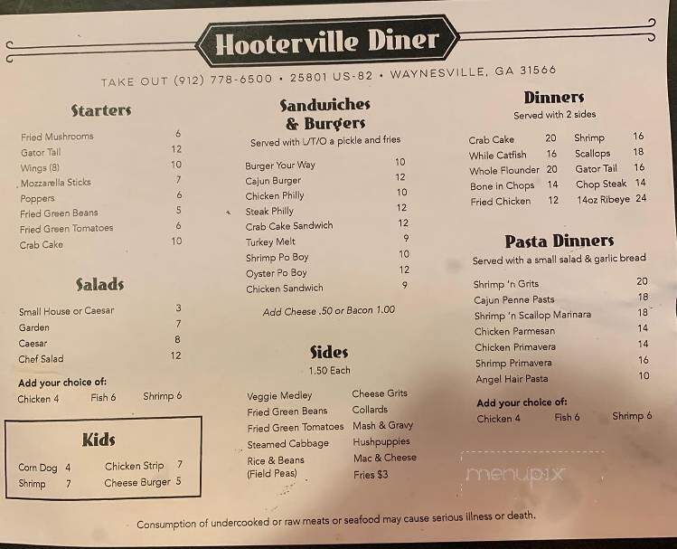 Hooterville Diner - Waynesville, GA