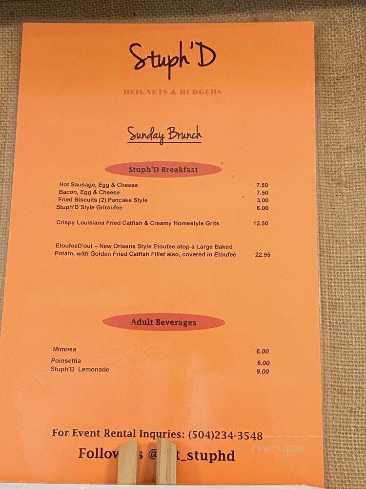 Stuph'D Beignets & Burgers - New Orleans, LA