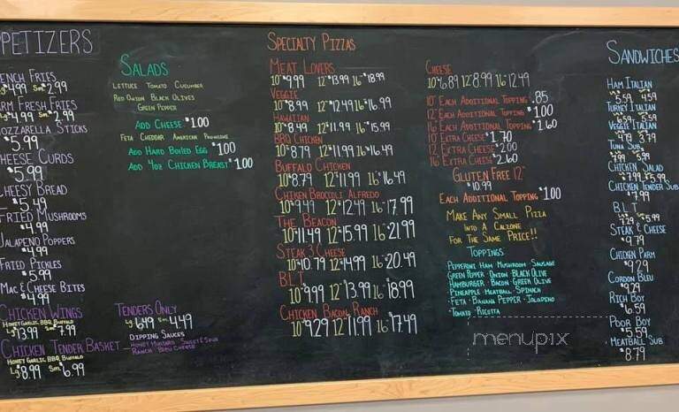 The Beacon - Raymond, ME menu_pic