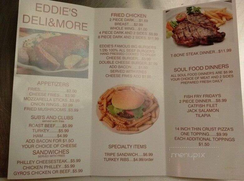 Eddie's Meat Market - Washington Park, IL menu_pic