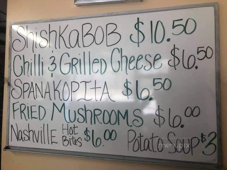 Niko's Family Restaurant - Morrison, TN menu_pic