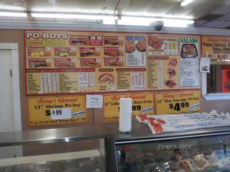 Chateau Super Market - Kenner, LA menu_pic