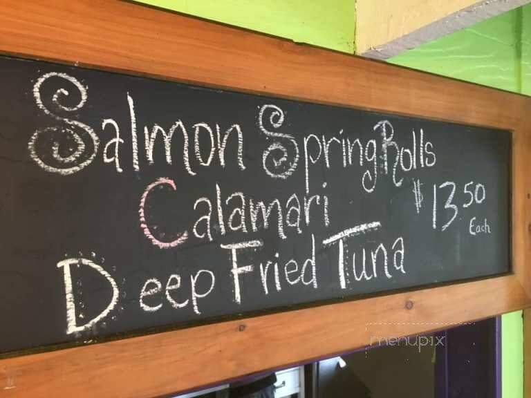 Smok'In Tuna Cafe - Sooke, BC menu_pic