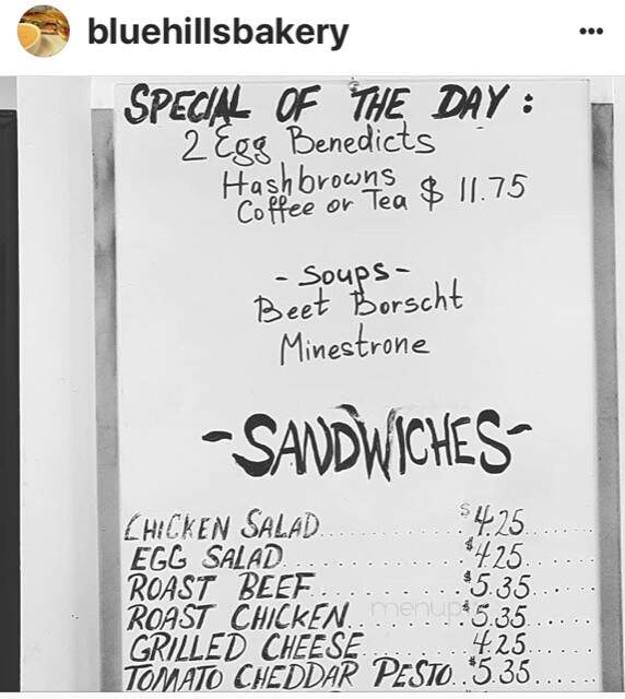 Blue Hills Bakery & Deli - Brandon, MB menu_pic
