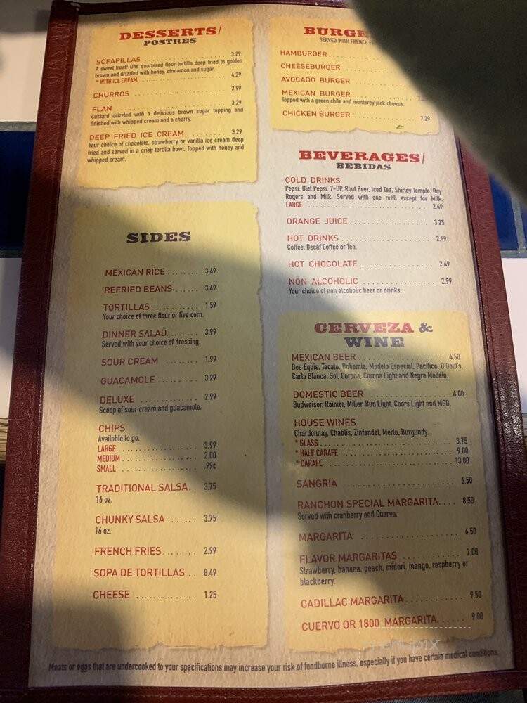 El Ranchon Mexican Restaurant - Elma, WA