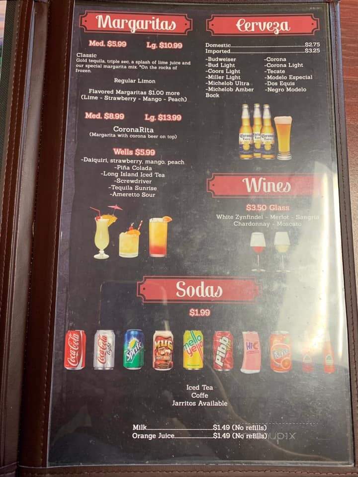 El Tapatio - Winner, SD menu_pic