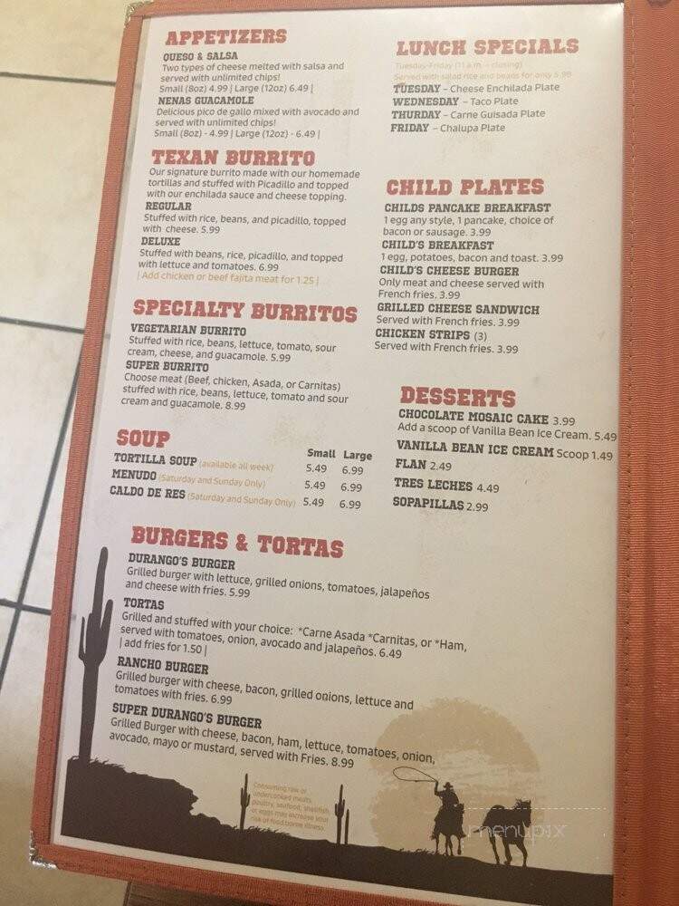 Durango's Mexican Restaurant - Wimberley, TX