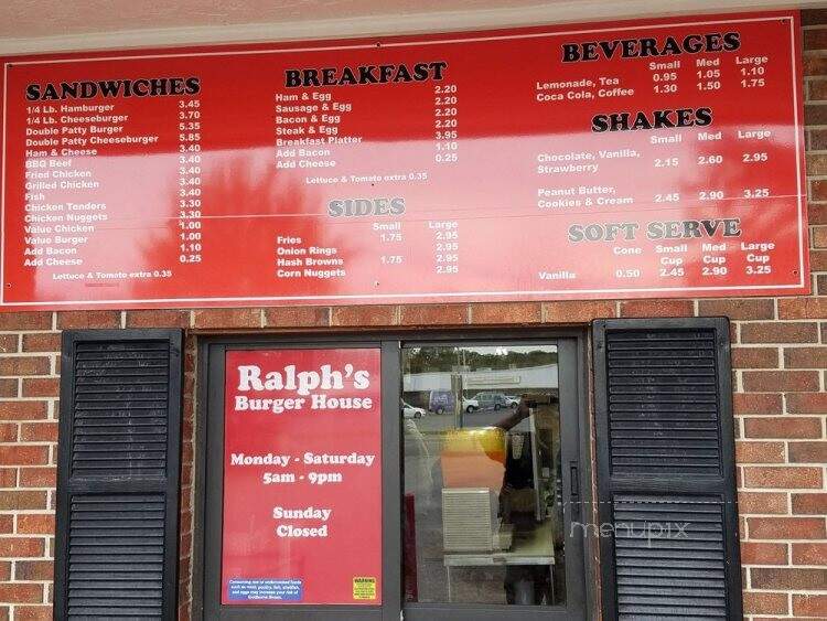 Ralph's Burger House - Chiefland, FL