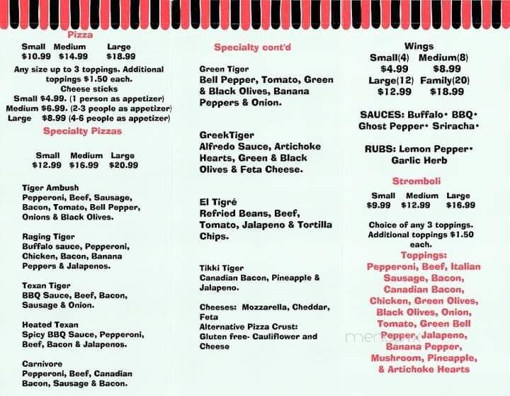 Mexico Lindo - Smithville, TX menu_pic