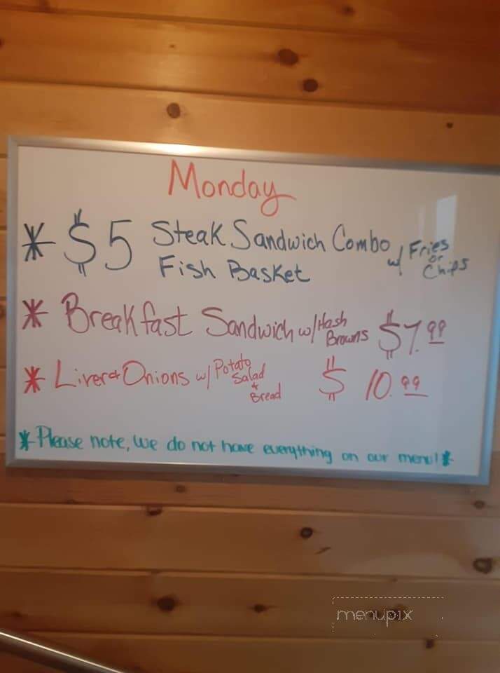 Tony's Original Restaurant - St Charles, MI menu_pic