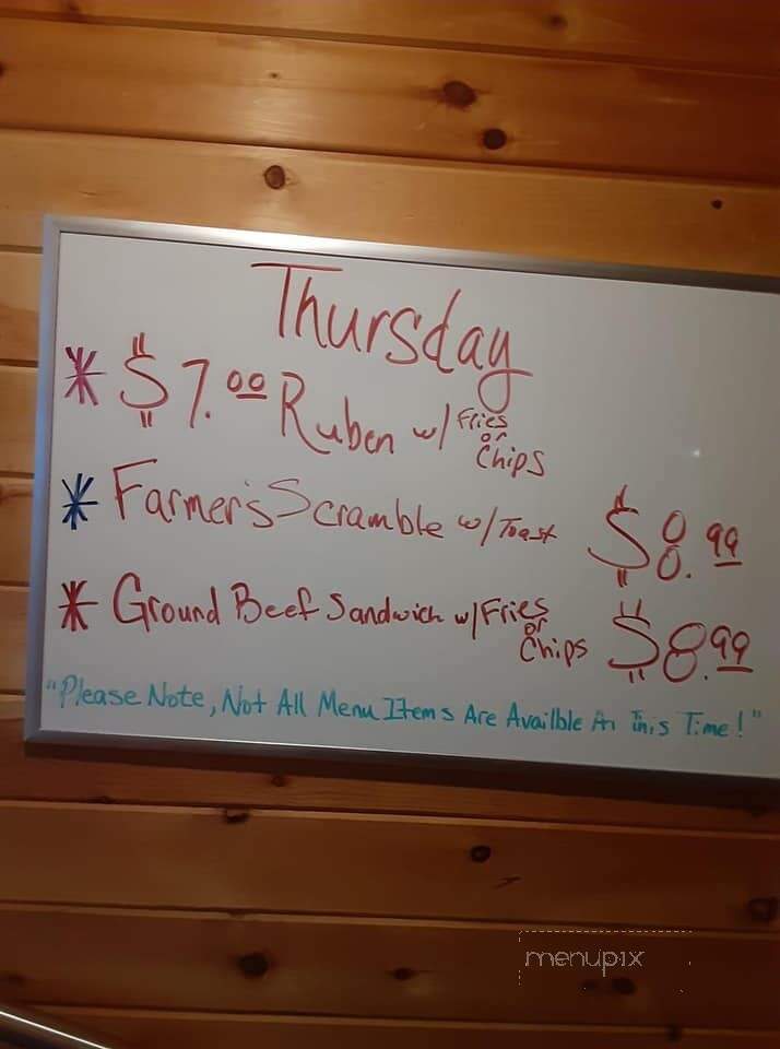 Tony's Original Restaurant - St Charles, MI menu_pic
