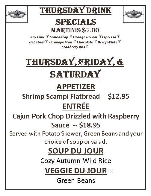 Bourbon Street Cajun Cafe - Columbia, MD menu_pic