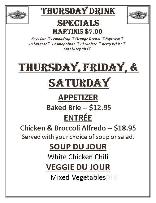 Bourbon Street Cajun Cafe - Columbia, MD menu_pic