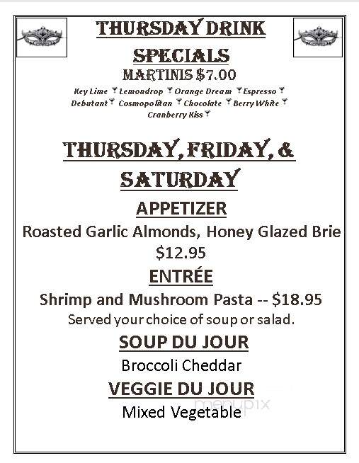 Bourbon Street Cajun Cafe - Columbia, MD menu_pic