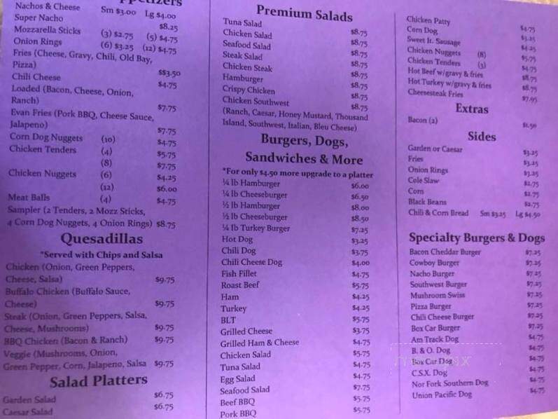 Boxcar Avenue Ice Cream & Shav - Perryville, MD menu_pic