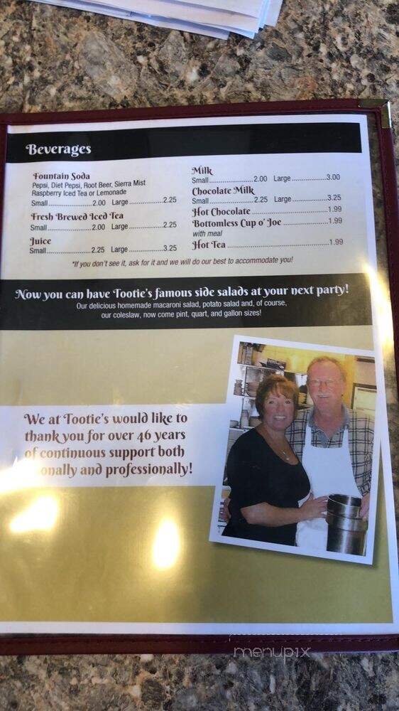 Tootie's II Restaurant - New Egypt, NJ