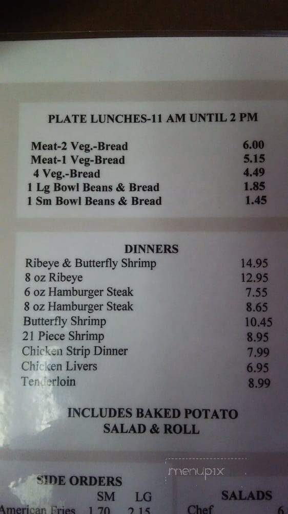 Bonwood Cafe - Jackson, TN menu_pic