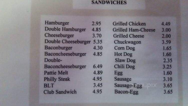 Bonwood Cafe - Jackson, TN menu_pic