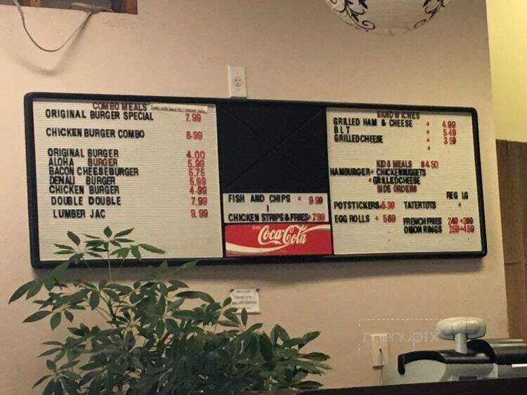 Outpost Saloon - Monitor, WA menu_pic