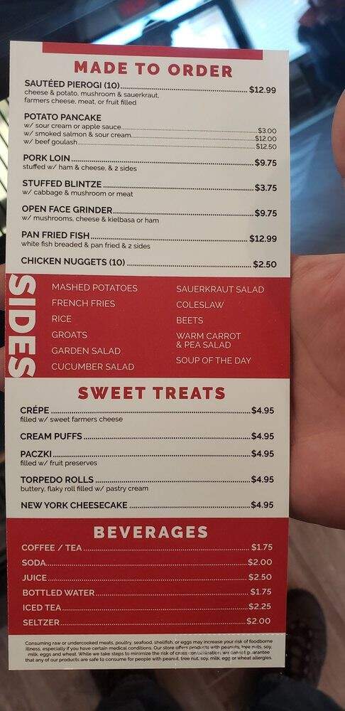 PolishPlate - Southington, CT menu_pic
