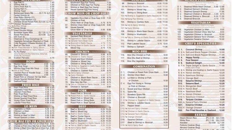 Red Chopsticks - Massapequa, NY menu_pic