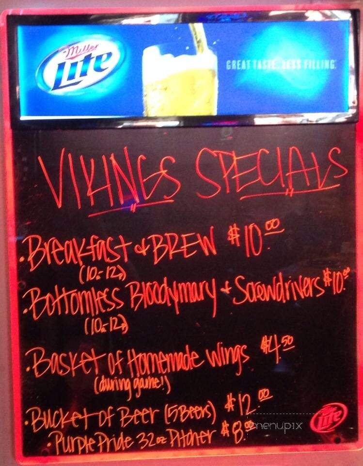 Valley Inn - Eden Valley, MN menu_pic