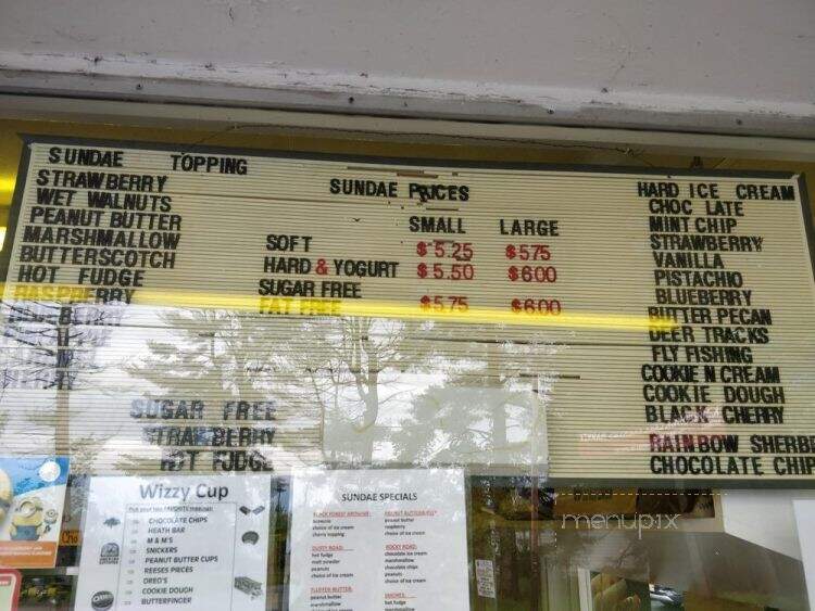 Candy Cone - White Lake, NY menu_pic