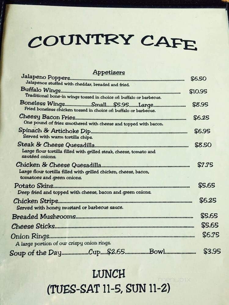 Country Cafe - Hot Springs, VA