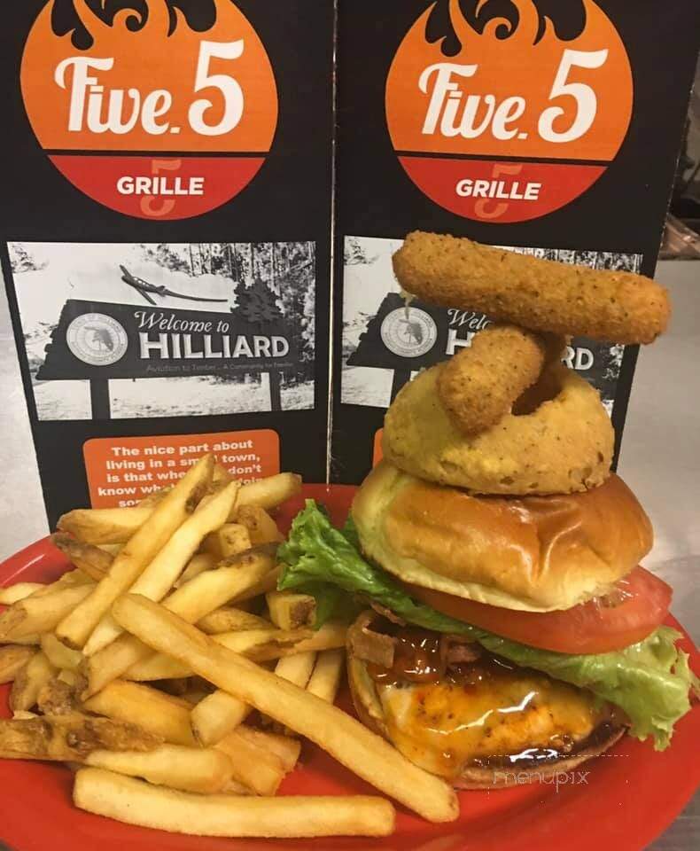 Five 5 Grille - Hilliard, FL menu_pic