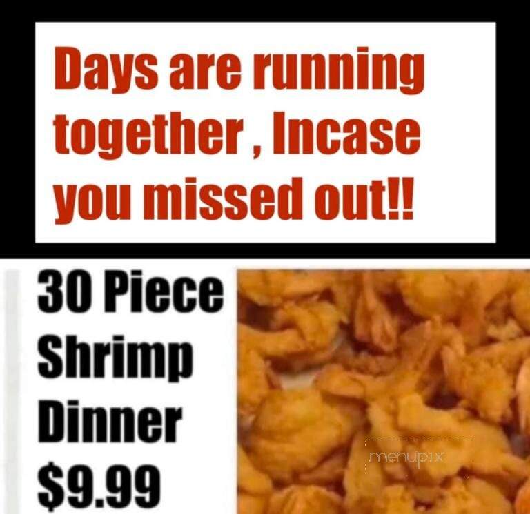 Five 5 Grille - Hilliard, FL menu_pic