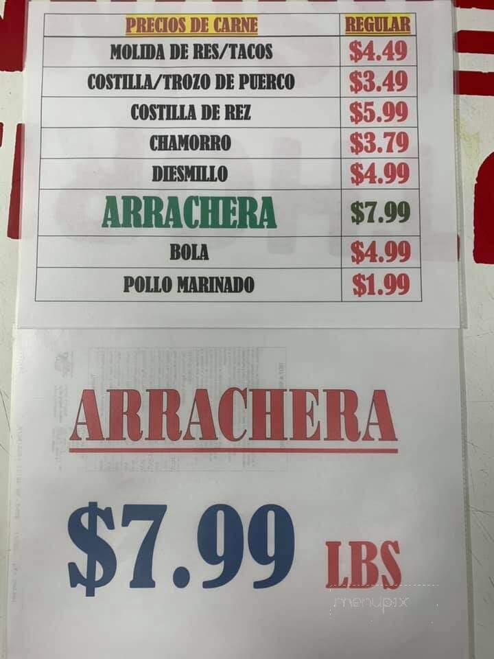 Tienda el Maguey - Collinsville, IL menu_pic