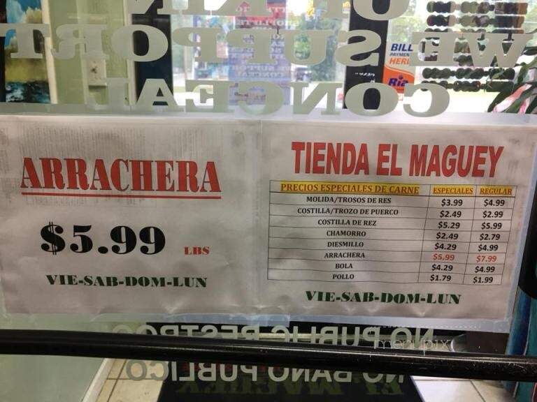 Tienda el Maguey - Collinsville, IL menu_pic