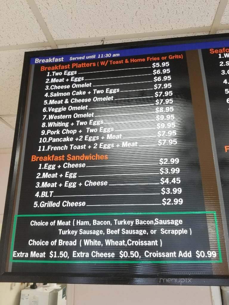 Cf Sub - Fort Washington, MD menu_pic