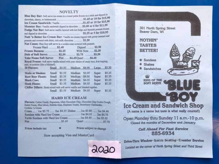 Boy Blue Dairy Treat Store - Beaver Dam, WI