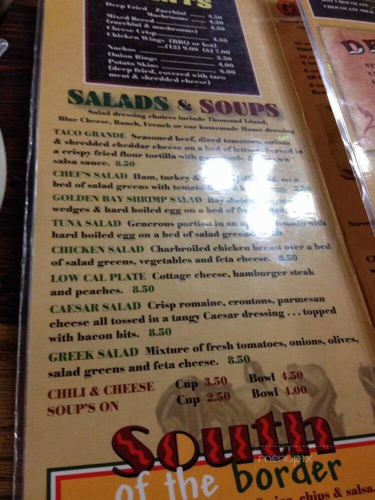 Golden 9 Restaurant - Casa Grande, AZ menu_pic