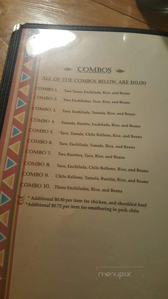 La Familia Prado - Torrington, WY menu_pic