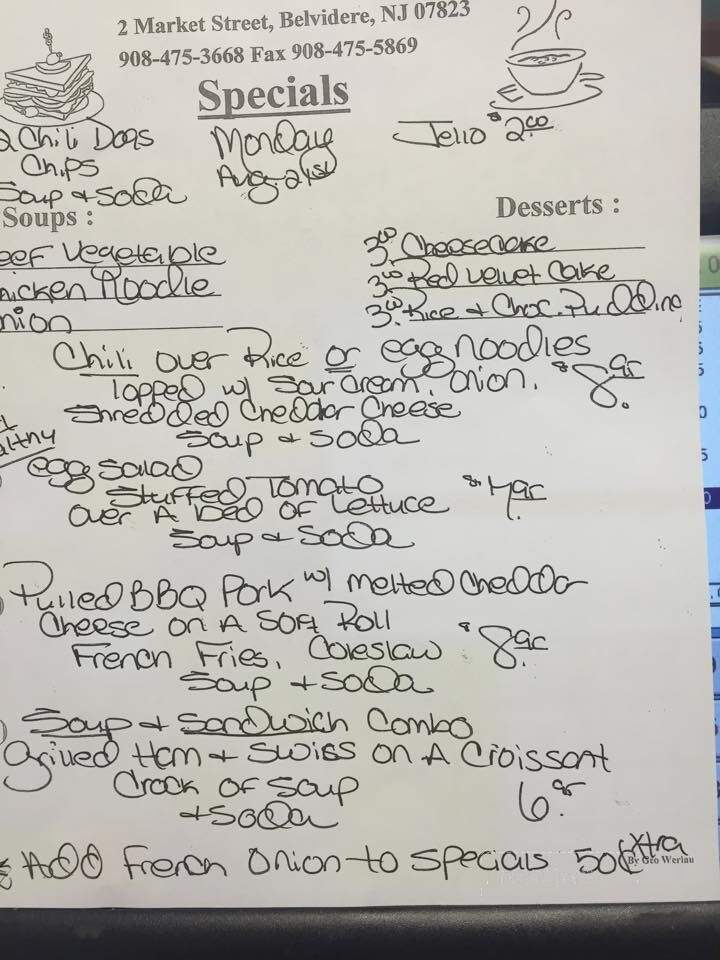 Menu of Uncle Buck's Diner in Belvidere, NJ 07823