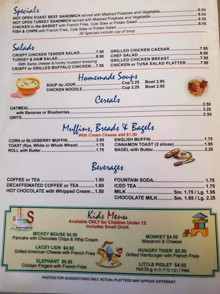 Lacey Diner - Forked River, NJ menu_pic