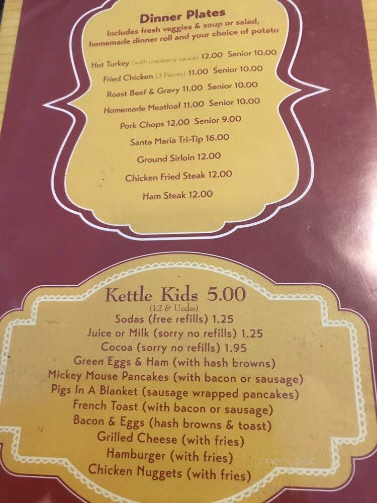 Kopper Kettle Kafe & Katering - Yucaipa, CA menu_pic