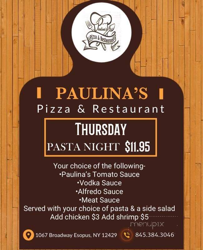 Paulina's Restaurant & Bar - Kingston, NY